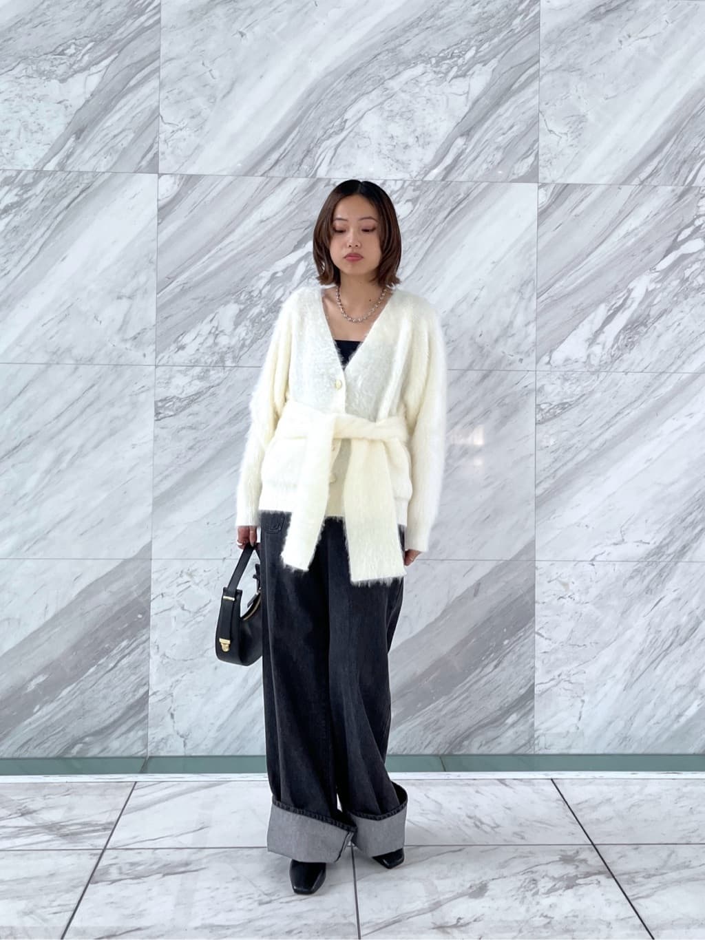 Harukaさんの「INDIVI｜ロールアップデニム」を使ったコーディネート