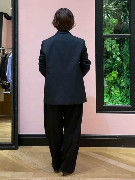 ogataさんの「DRESSTERIOR｜フェイクファーコンビリサイクルレザートートバッグ」を使ったコーディネート
