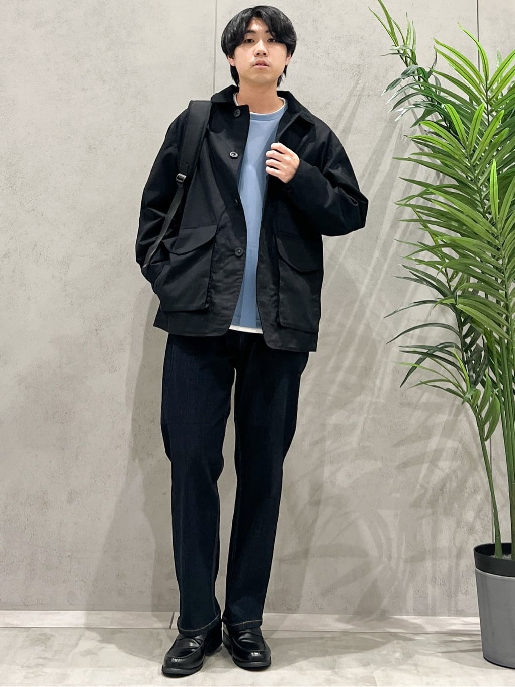 SHI-MAさんの「THE SHOP TK｜デッキブルゾン 【手洗い可/リラックスシルエット】」を使ったコーディネート