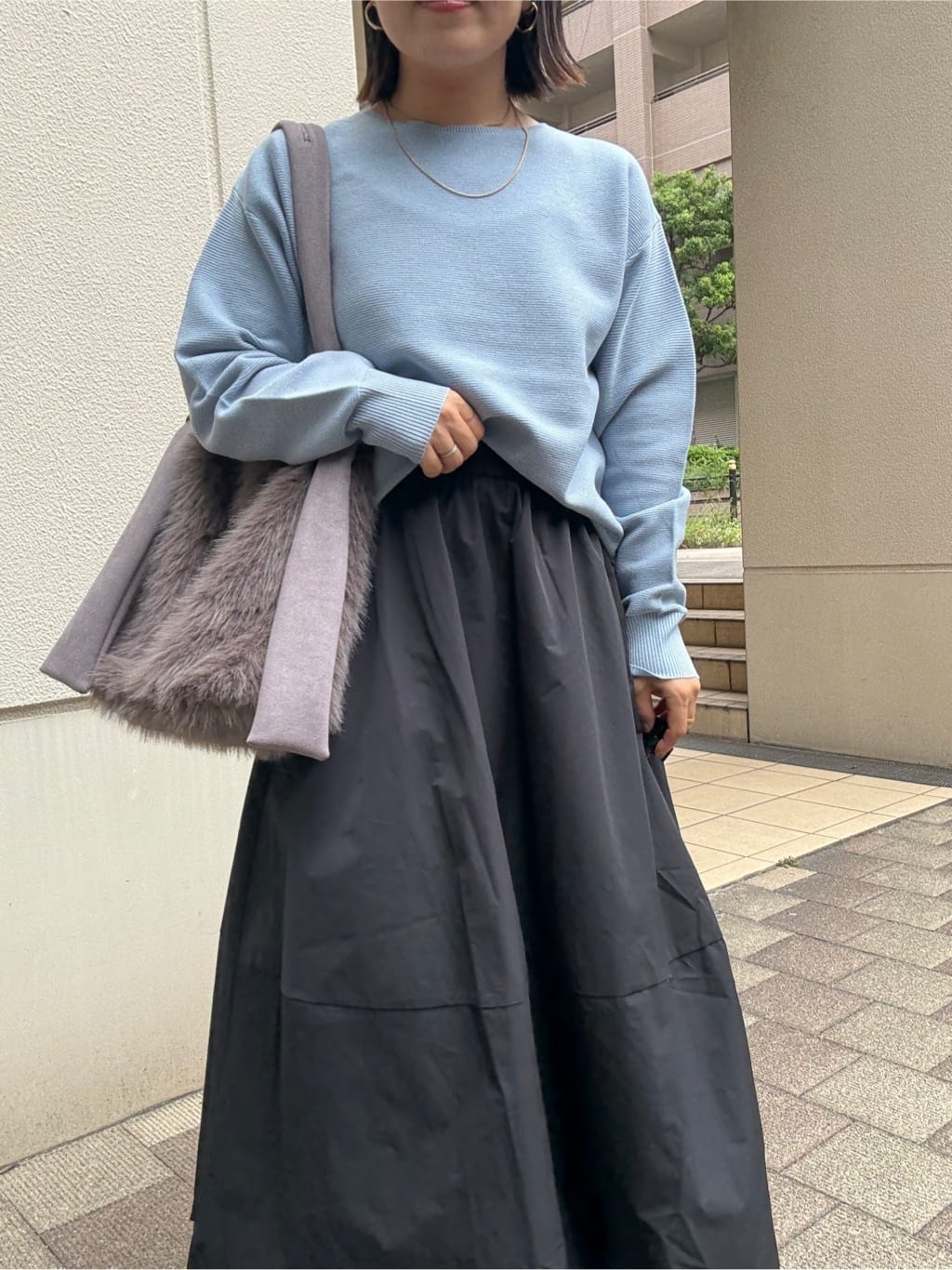 chさんの「THE SHOP TK｜【S-XLサイズ/選べる7色】どこから見ても美しい ガーターニット/毛玉になりにくい/洗濯機OK」を使ったコーディネート