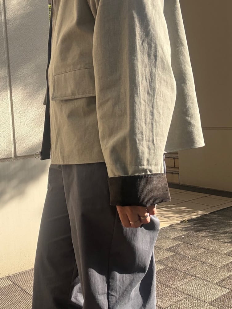 chさんの「THE SHOP TK｜カバーオールジャケット【洗える】」を使ったコーディネート