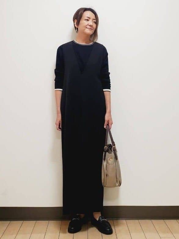 yuuさんの「Reflect｜【すっきり縦長シルエット】サロペットパンツ」を使ったコーディネート