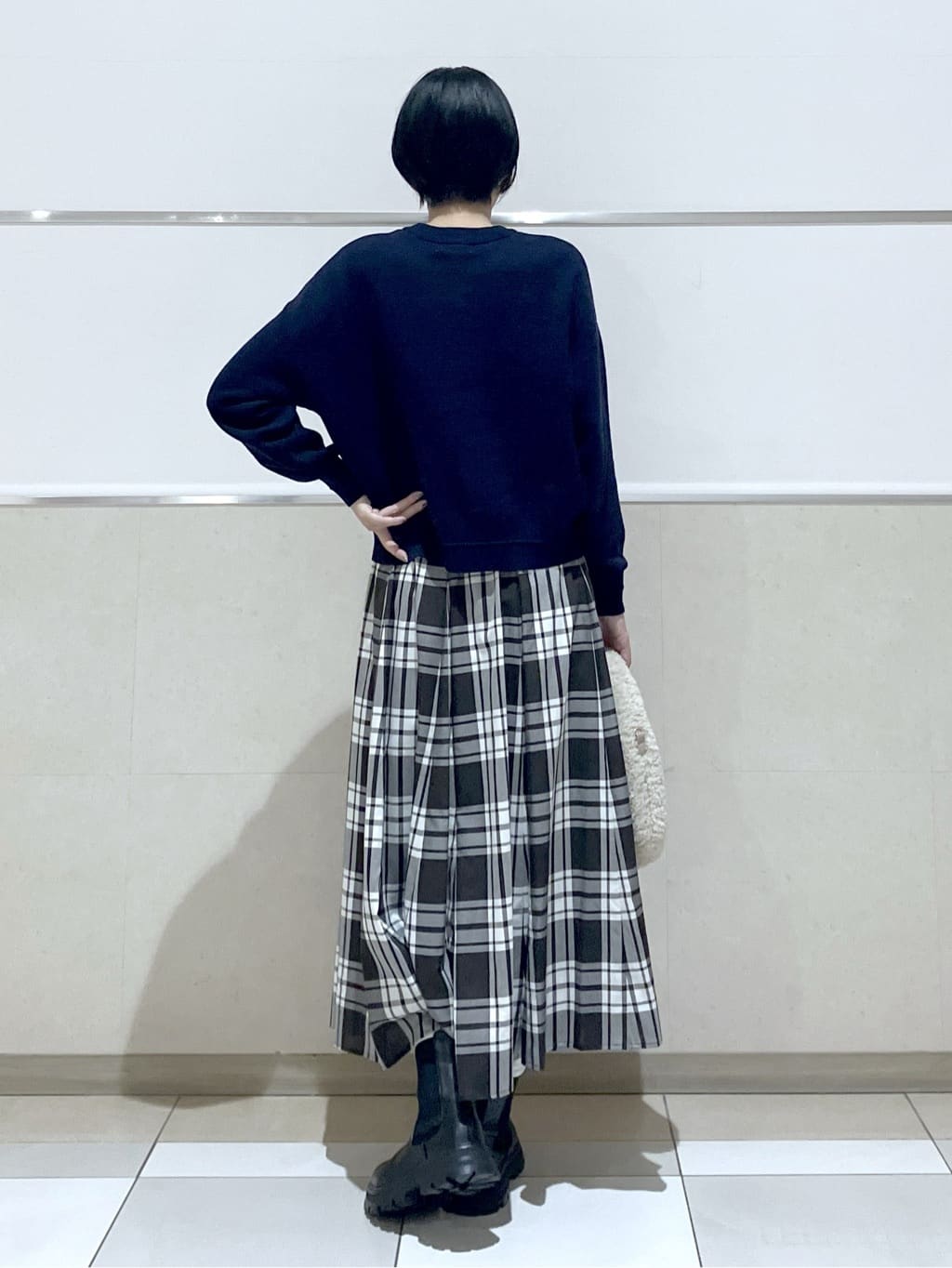 eriko さんの「Dessin｜【撥水・2WAY】ミュラーダウンコートミドル丈」を使ったコーディネート