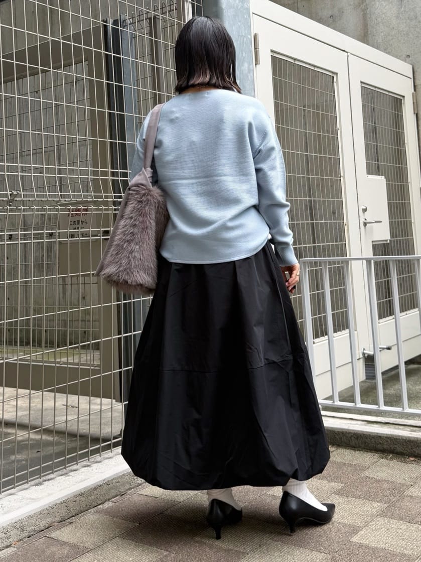 chさんの「THE SHOP TK｜【S-XLサイズ/選べる7色】どこから見ても美しい ガーターニット/毛玉になりにくい/洗濯機OK」を使ったコーディネート