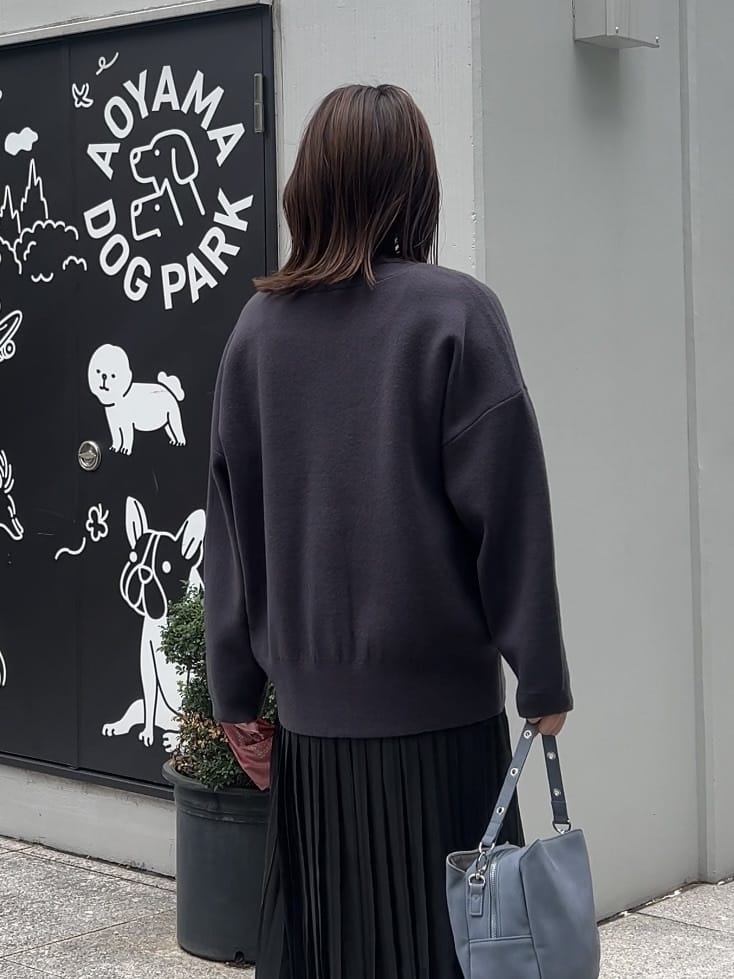 ちびゆきさんの「grove｜季節に映える　ニットカーディガン」を使ったコーディネート