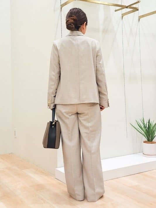 ふるさんの「grove｜【カセット服】ダブルブレストテーラードジャケット」を使ったコーディネート