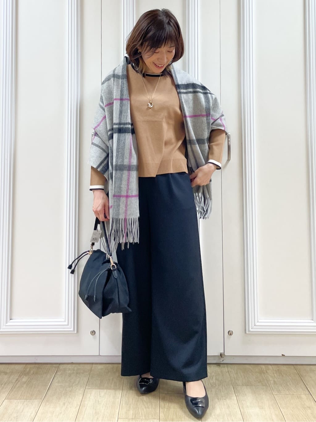めいさんの「Reflect｜【すっきり見え／フード取り外し可／通勤におすすめ◎】ライティアウター」を使ったコーディネート