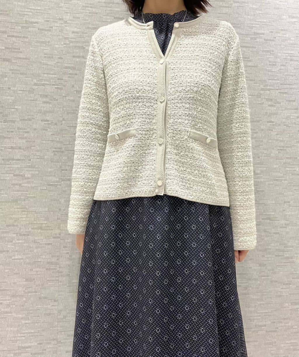 marikoさんの「Reflect｜【ライトアウター／ゆったりシルエット／気軽な羽織に◎】ドライタッチカーディガン」を使ったコーディネート