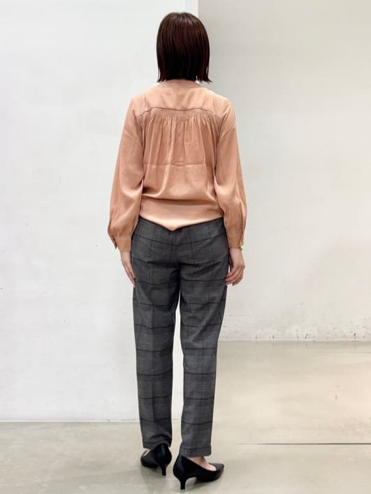 fujiさんの「THE SHOP TK｜【着丈選べる/XS～XLサイズ】あったか裏起毛テーパードパンツ」を使ったコーディネート
