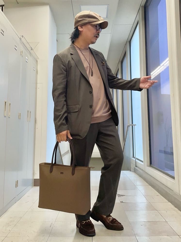 MAKOTO AIさんの「TAKEO KIKUCHI｜【COOL CITY WEAR】アーバンクール ジャケット /接触冷感・吸水速乾」を使ったコーディネート