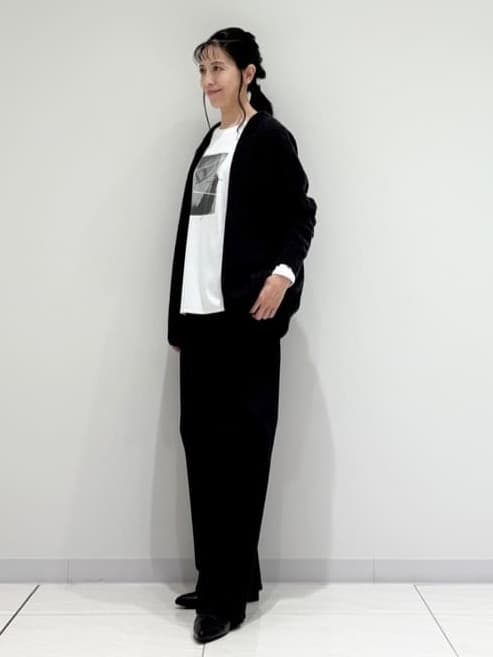 kayoさんの「INDIVI｜【UVケア】プリントフォトロングTシャツ」を使ったコーディネート