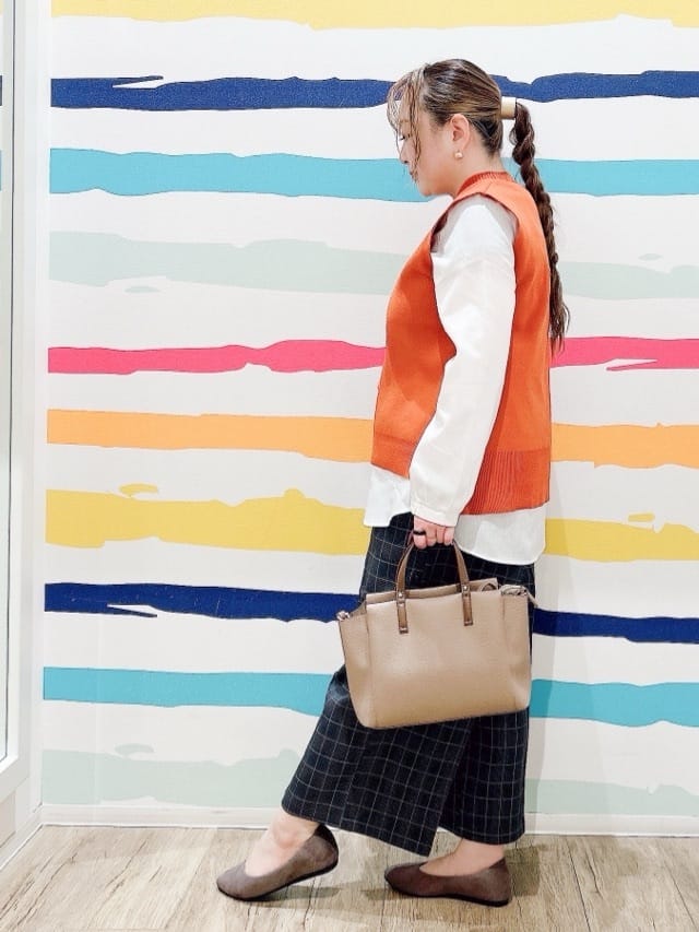 Peeさんの「SHOO･LA･RUE｜ラクチン フラットパンプス」を使ったコーディネート