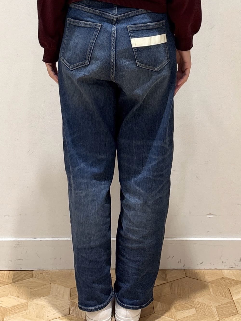 YUMIさんの「Dessin｜【2点セット/3WAY/洗える】ノースリーブインナー付きVネックショート丈ニット」を使ったコーディネート