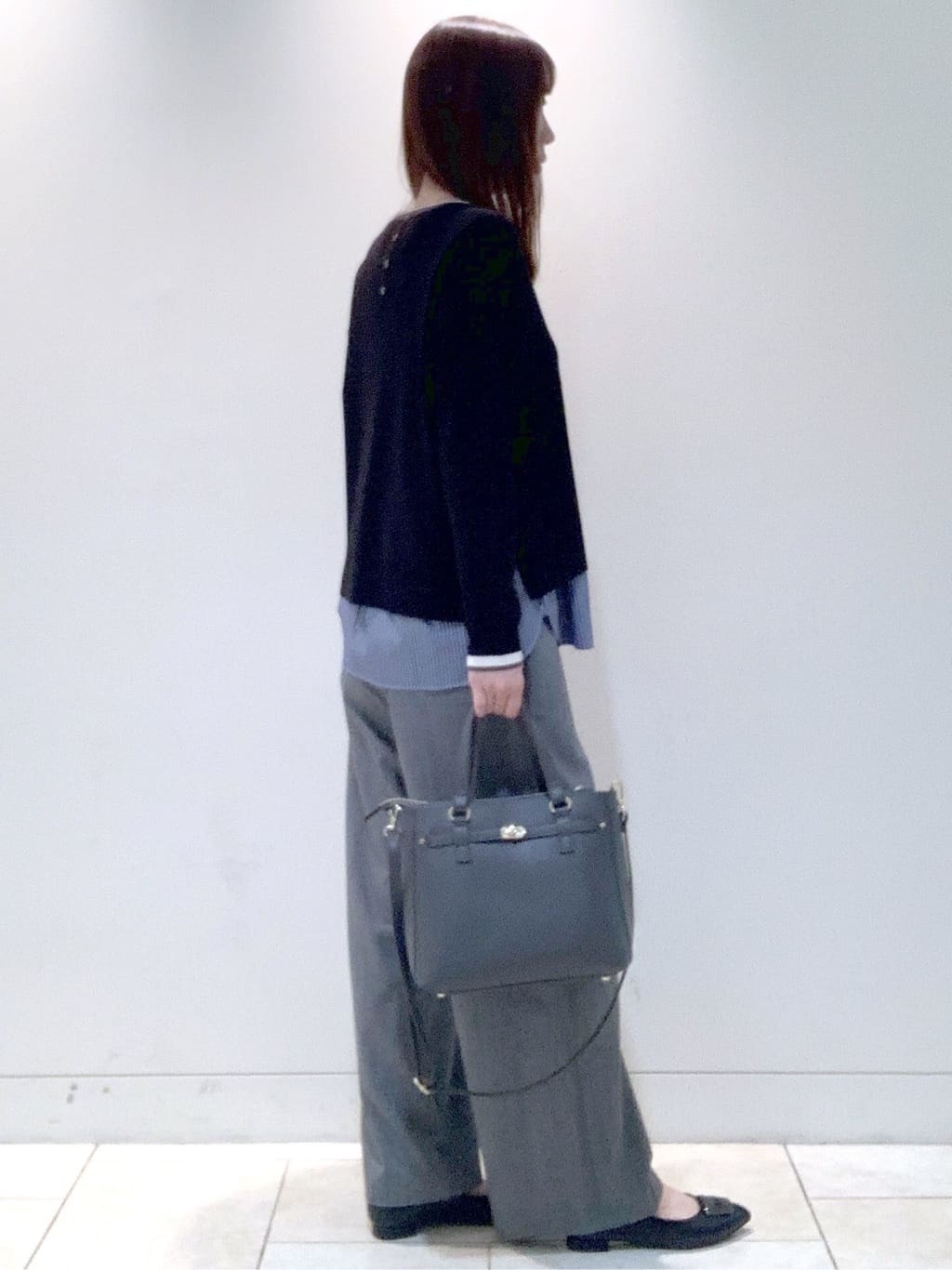 ヤマグチさんの「Reflect｜【すっきりシルエット】ワイドクロップドパンツ」を使ったコーディネート