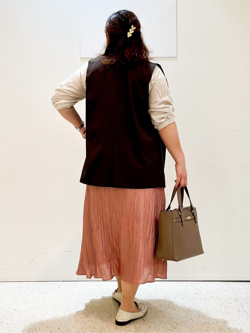 kimmyさんの「Reflect｜【E‐QUALITY／体型カバー】シアー&times;レースデザインプルオーバー」を使ったコーディネート