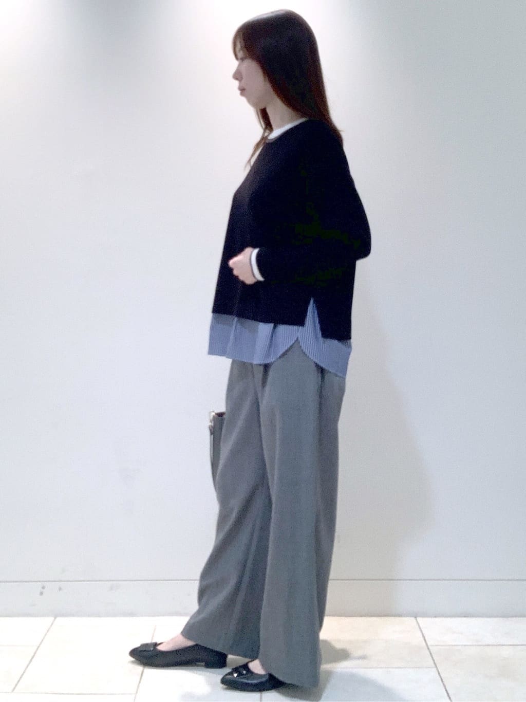 ヤマグチさんの「Reflect｜【すっきりシルエット】ワイドクロップドパンツ」を使ったコーディネート
