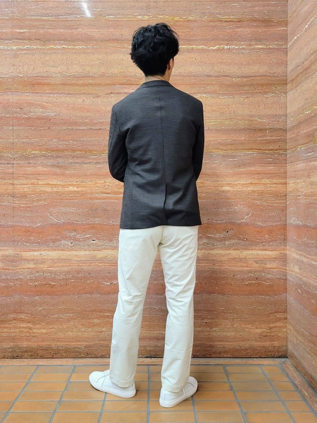 piroyaさんの「TAKEO KIKUCHI｜【Sサイズ～】ラッセルメッシュ ジャケット」を使ったコーディネート
