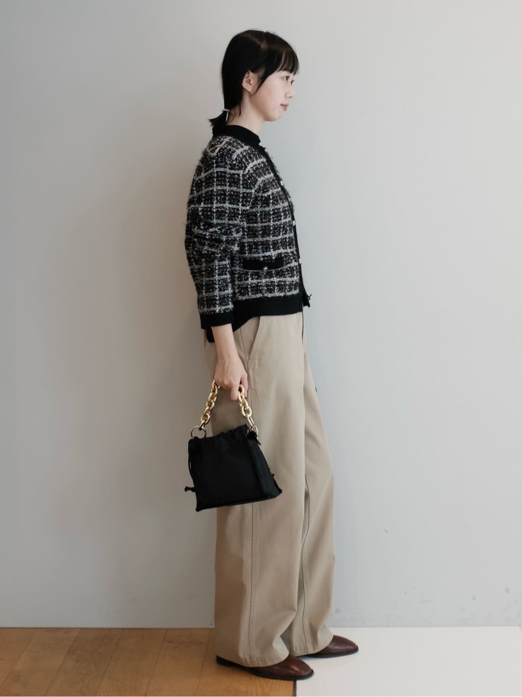 Kishimotoさんの「DRESSTERIOR｜◆ショートブーツ」を使ったコーディネート