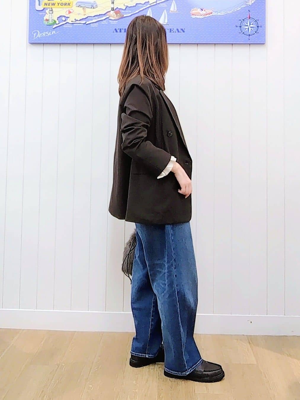 itoさんの「Dessin｜【洗える】ダブルブレストジャケット」を使ったコーディネート