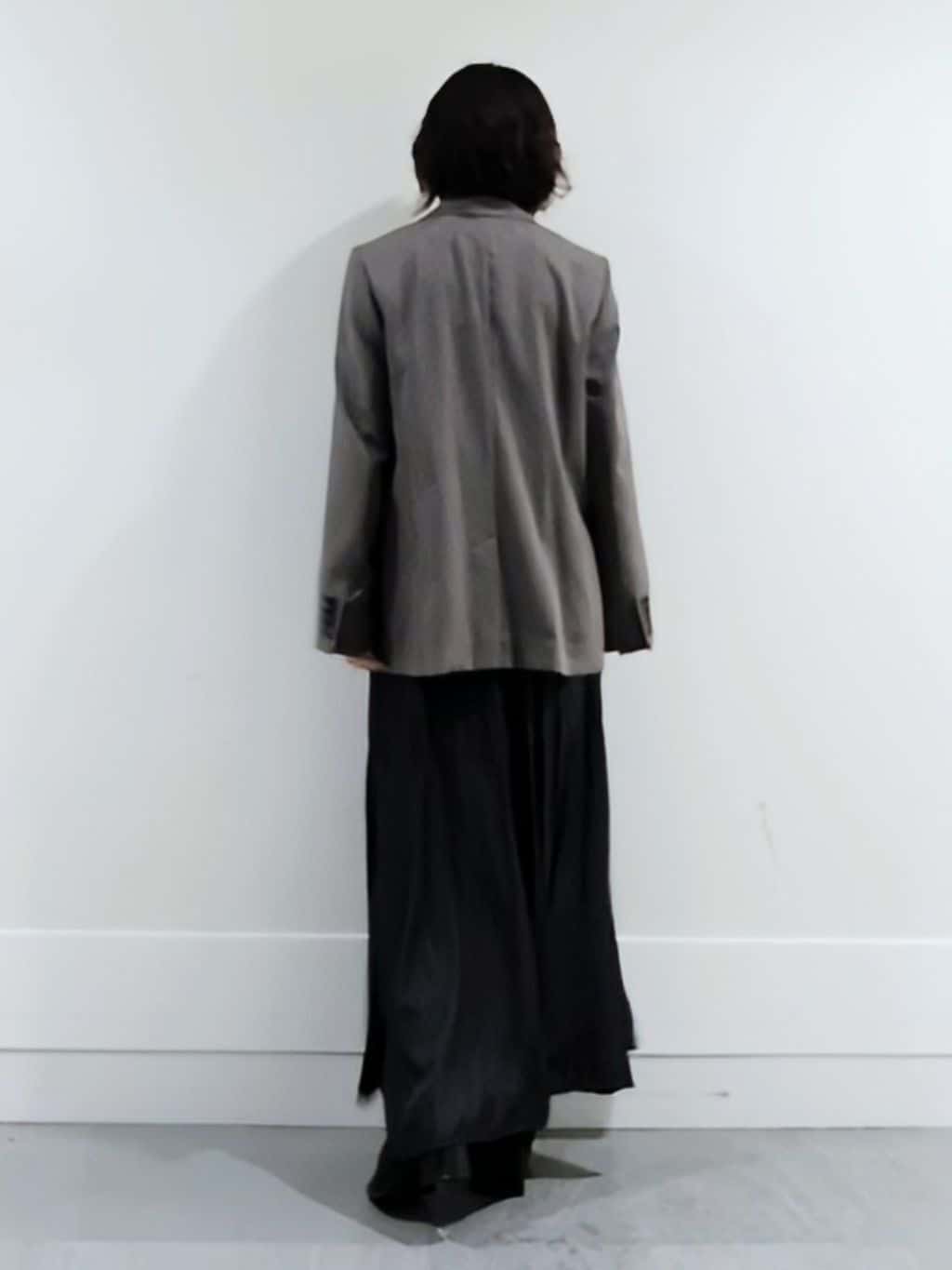ミズタさんの「UNTITLED｜【セットアップ可】ウールライク ダブルブレストジャケット」を使ったコーディネート