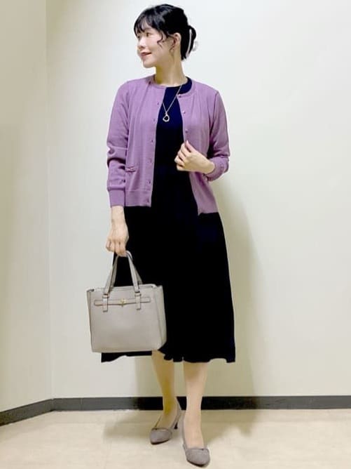  beni_gingerさんの「Reflect｜【吸水速乾／防しわ】シルキープリーツワンピース」を使ったコーディネート