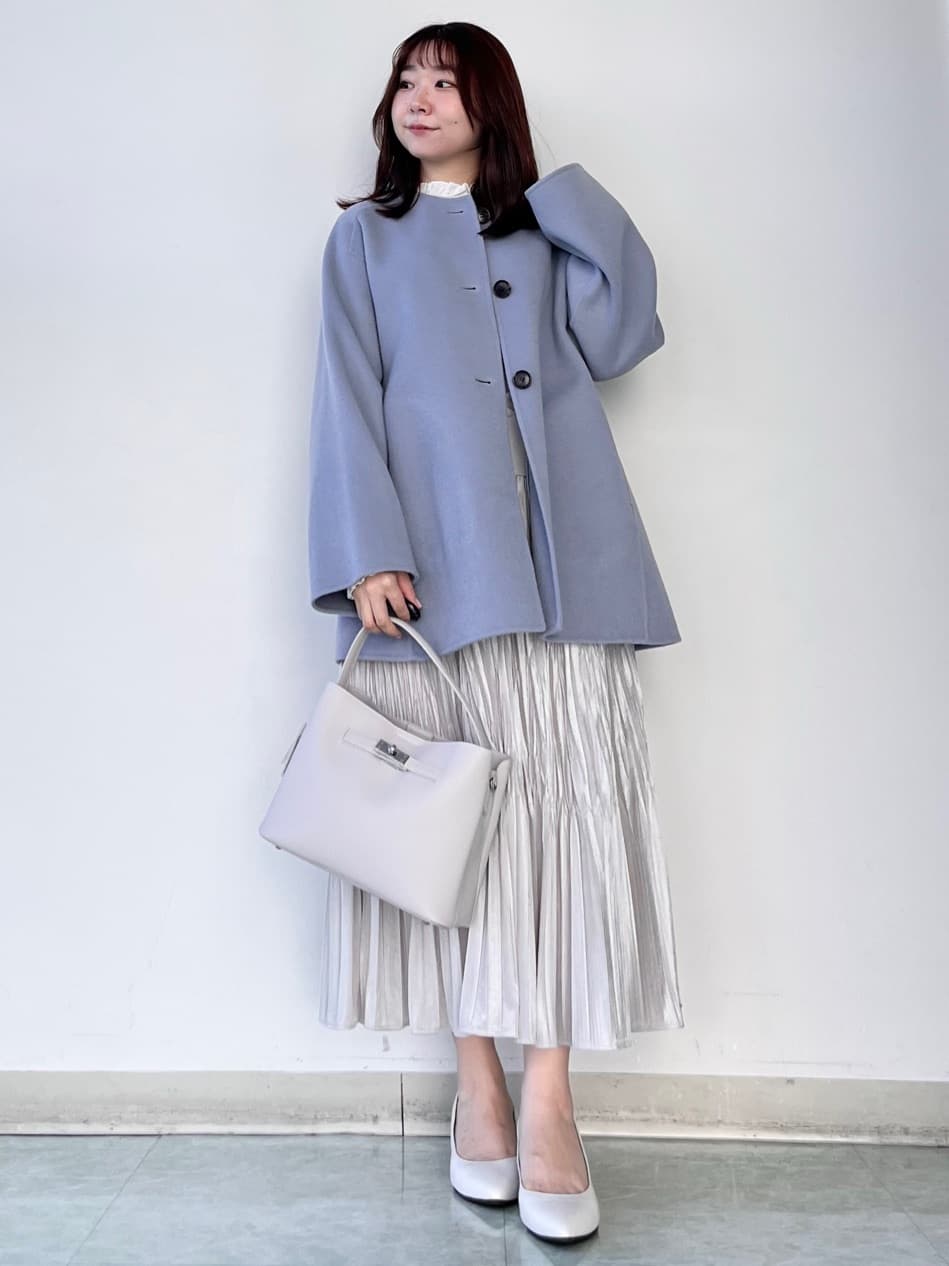 KAHOさんの「UNTITLED｜【ミディ丈/軽やか】セミラグランリバー コート」を使ったコーディネート
