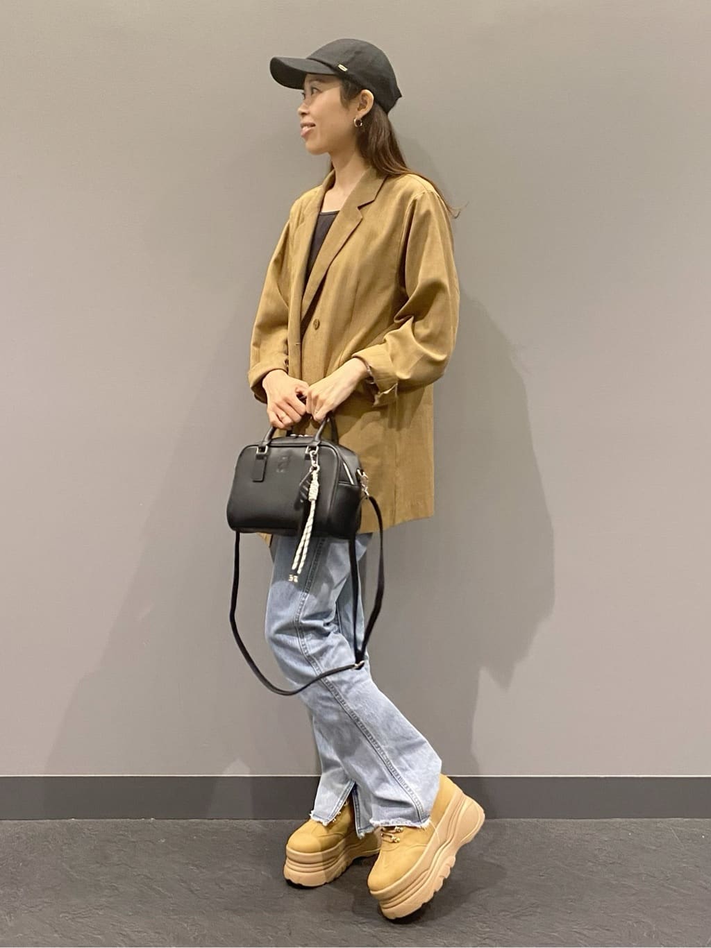 hiraさんの「ESPERANZA｜フェルトキャップ」を使ったコーディネート