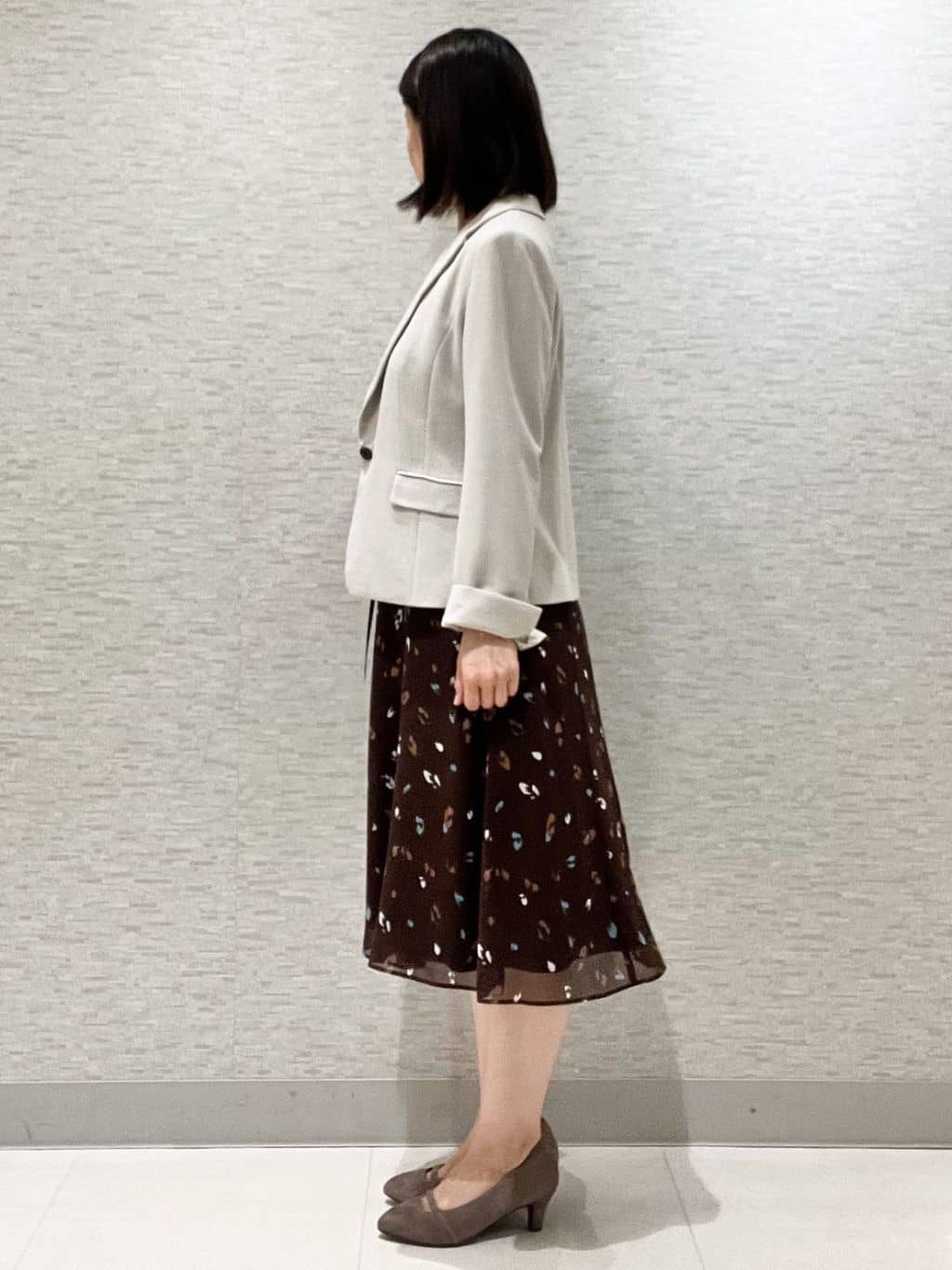 marikoさんの「Reflect｜【SS-4Lサイズ】匠ジャケット／ベーシックテーラード／WEB先行カラーあり」を使ったコーディネート