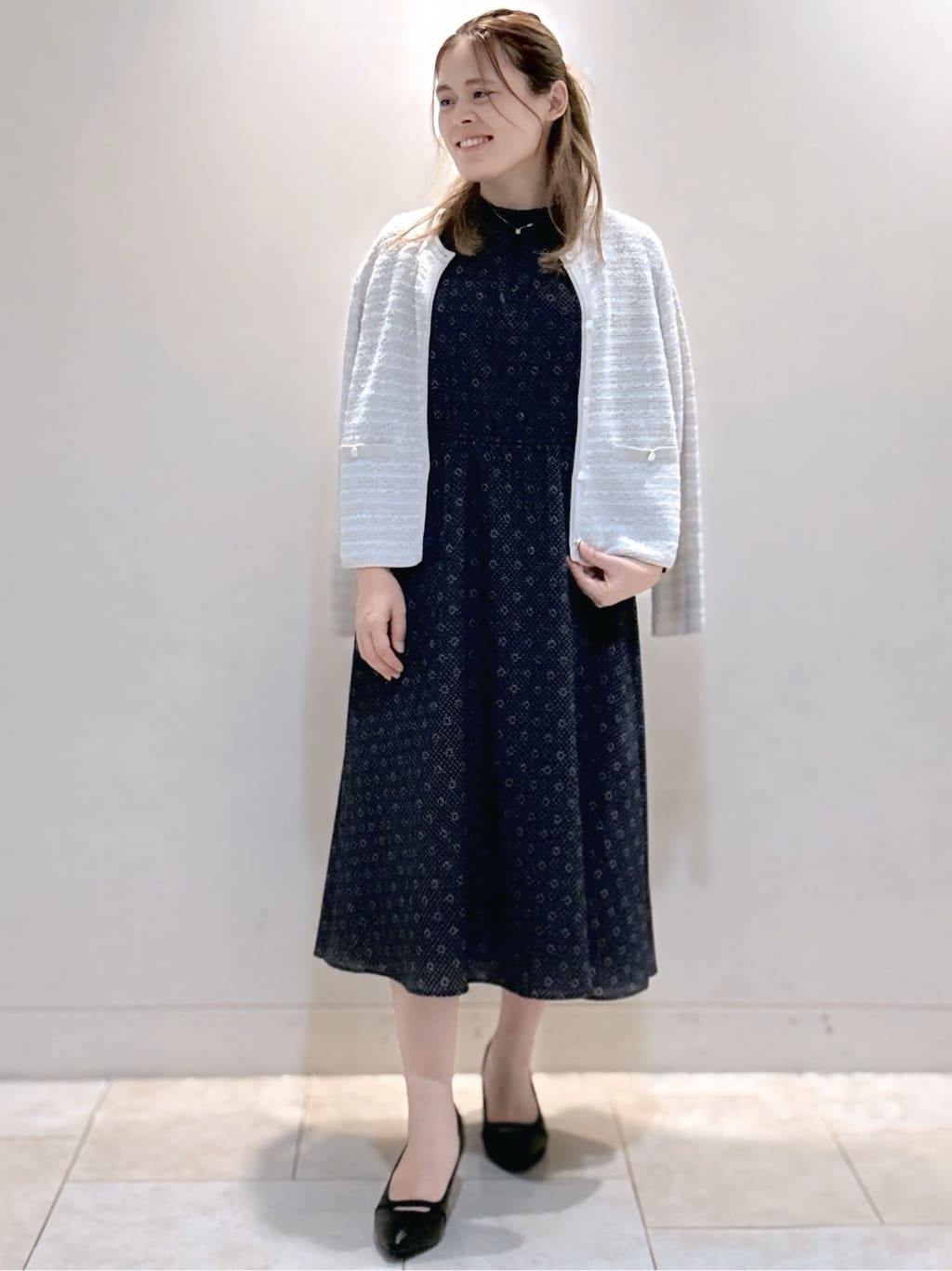 S&auml;K&iuml;さんの「Reflect｜【ライトアウター／ゆったりシルエット／気軽な羽織に◎】ドライタッチカーディガン」を使ったコーディネート