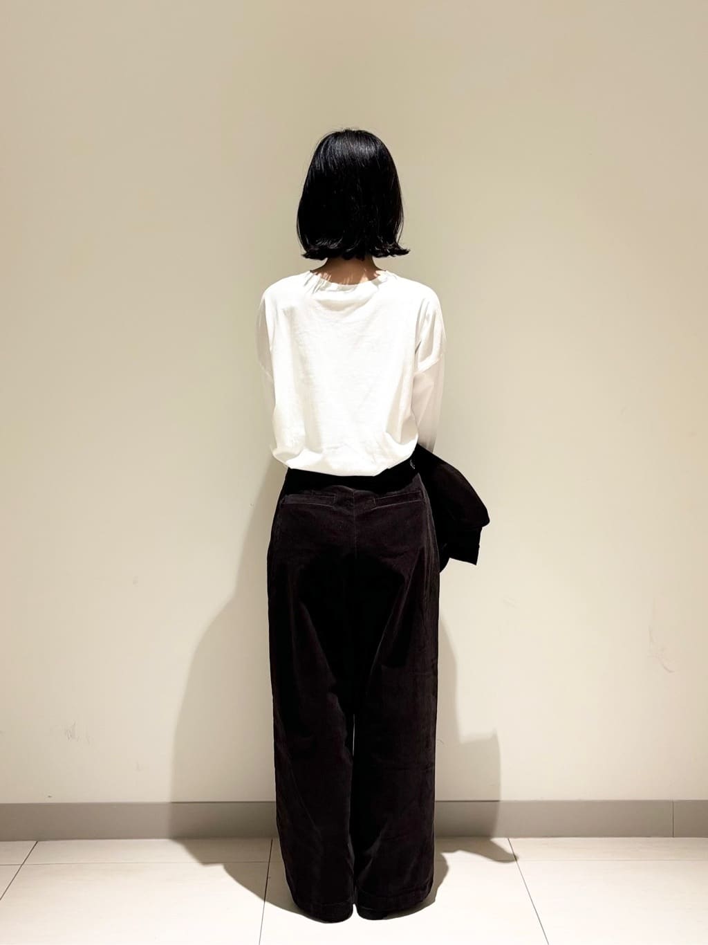 mayuさんの「Dessin｜【セットアップ可・洗える】マリンコーデュロイパンツ」を使ったコーディネート