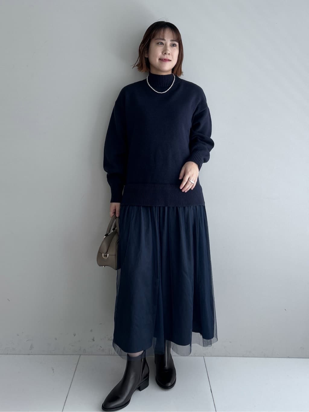 Hirokaさんの「Dessin｜【撥水・2WAY】ミュラーダウンコートミドル丈」を使ったコーディネート