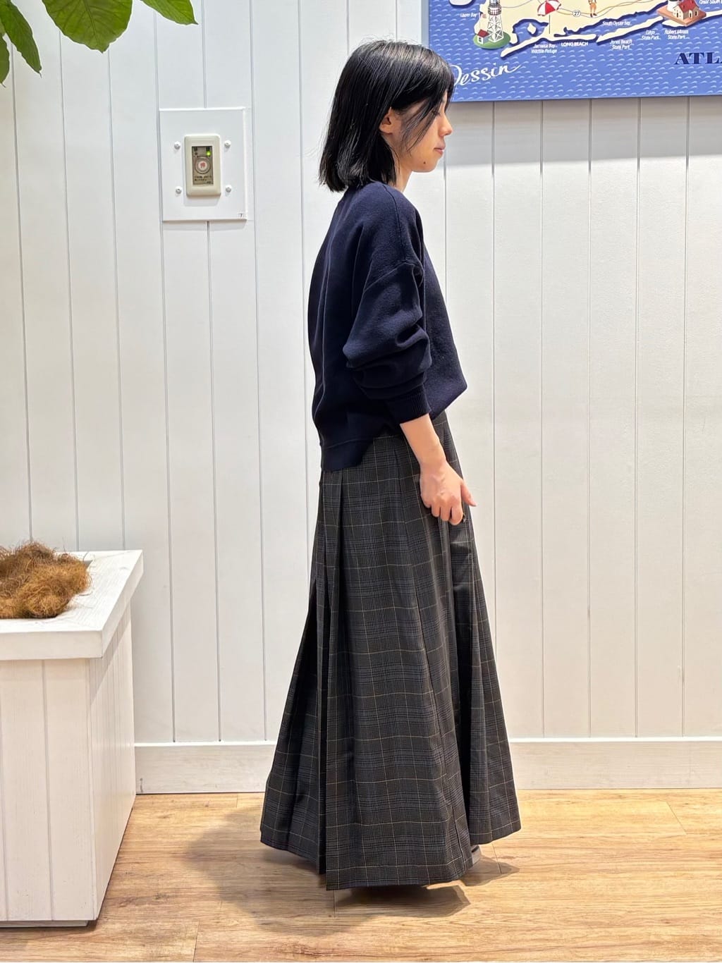 OKADAさんの「Dessin｜【洗える】ワイドプリーツスカート」を使ったコーディネート