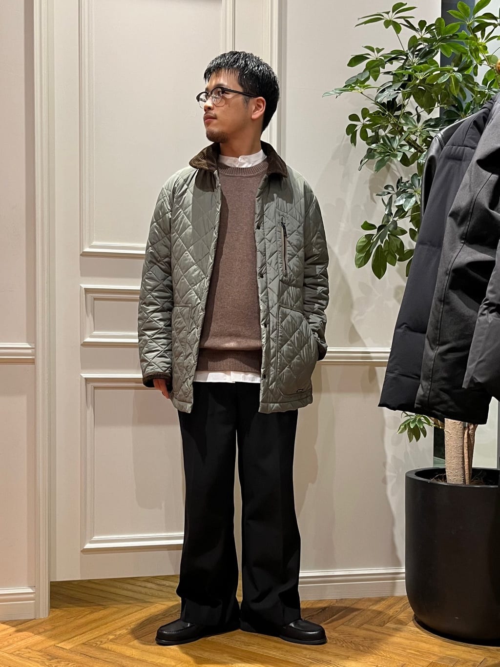 Tokuさんの「DRESSTERIOR｜◆キルティング ハンティングジャケット」を使ったコーディネート