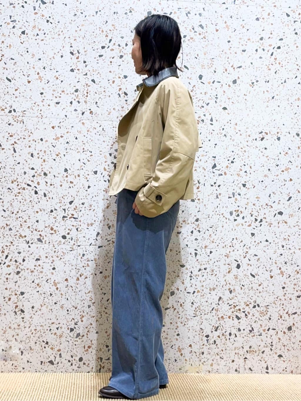 シゲリさんの「OPAQUE.CLIP｜フロッキーチュールトップス【洗濯機OK】」を使ったコーディネート