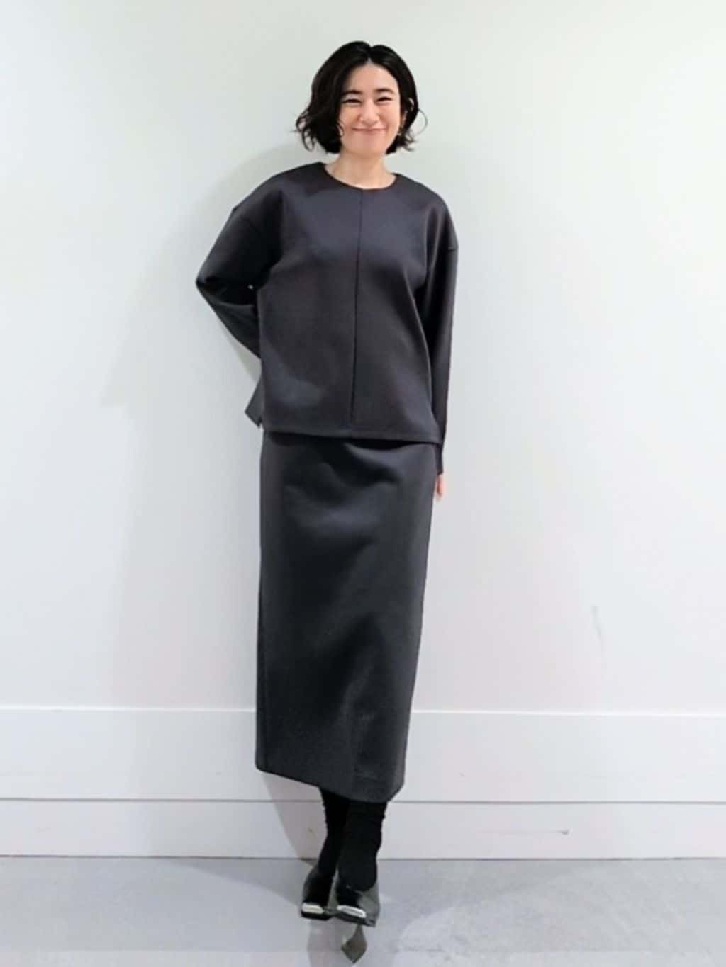 ミズタさんの「UNTITLED｜【セットアップ可/洗える】ダンボールジャージ プルオーバー」を使ったコーディネート