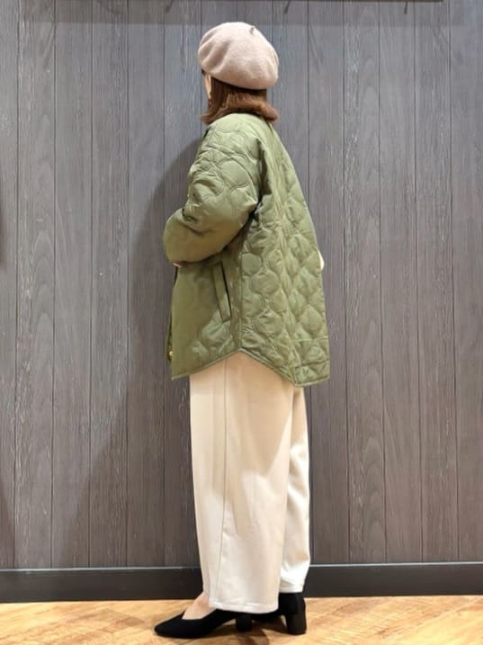 meiさんの「SHOO･LA･RUE｜ウエストまわりをすっきり魅せる デザインガウチョパンツ」を使ったコーディネート
