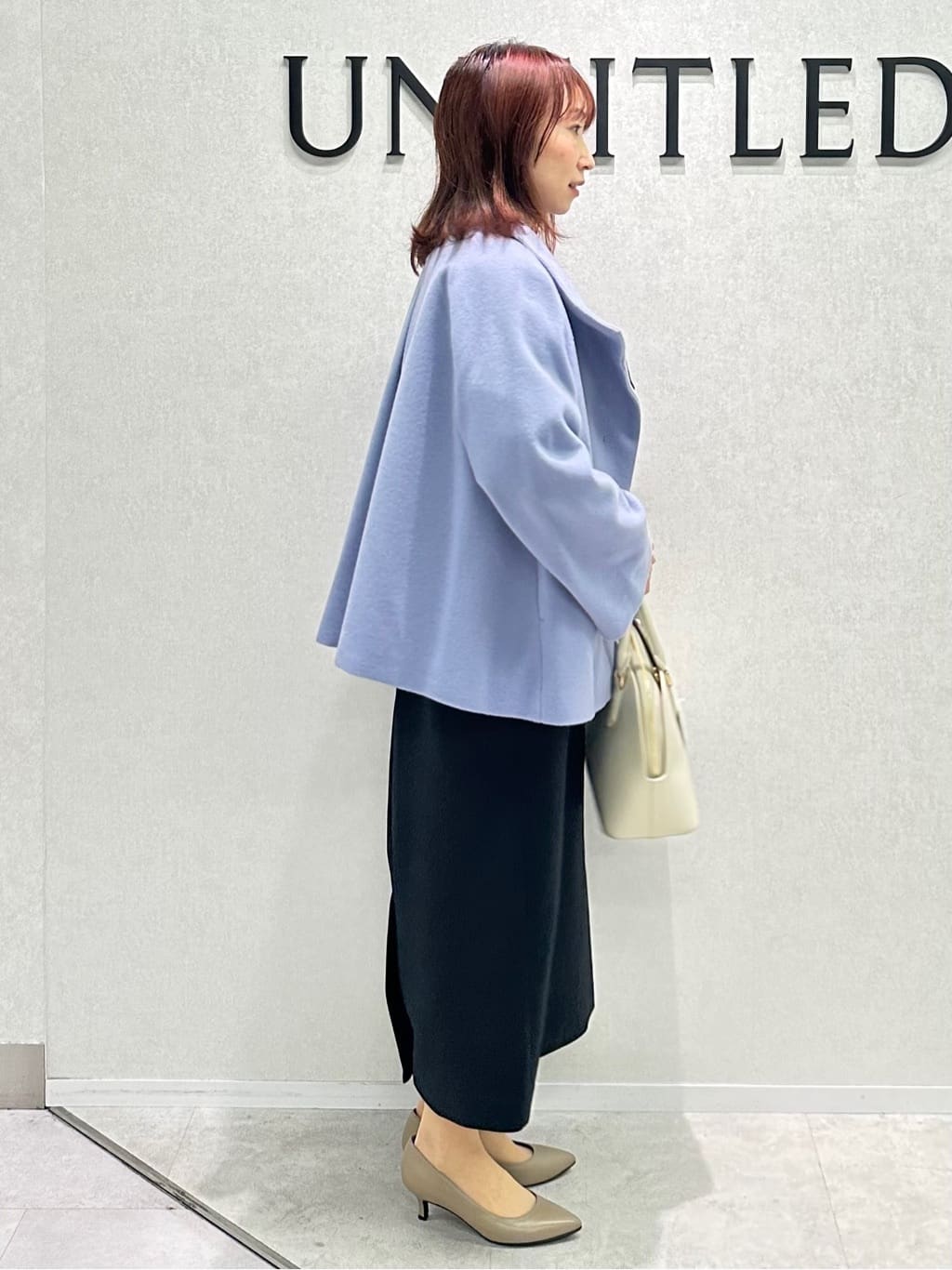 Miwaさんの「UNTITLED｜【きれいめ／体型カバー】ツイードドルマントップス」を使ったコーディネート