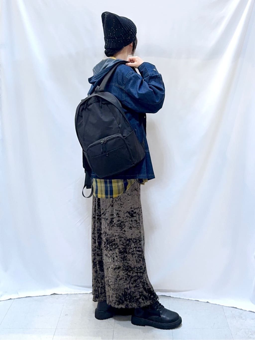 𝐇𝐢𝐫𝐨𝐦𝐢さんの「SHOO･LA･RUE｜【洗濯機可/S-LL】程よい抜け感 大人のチェックシャツ」を使ったコーディネート