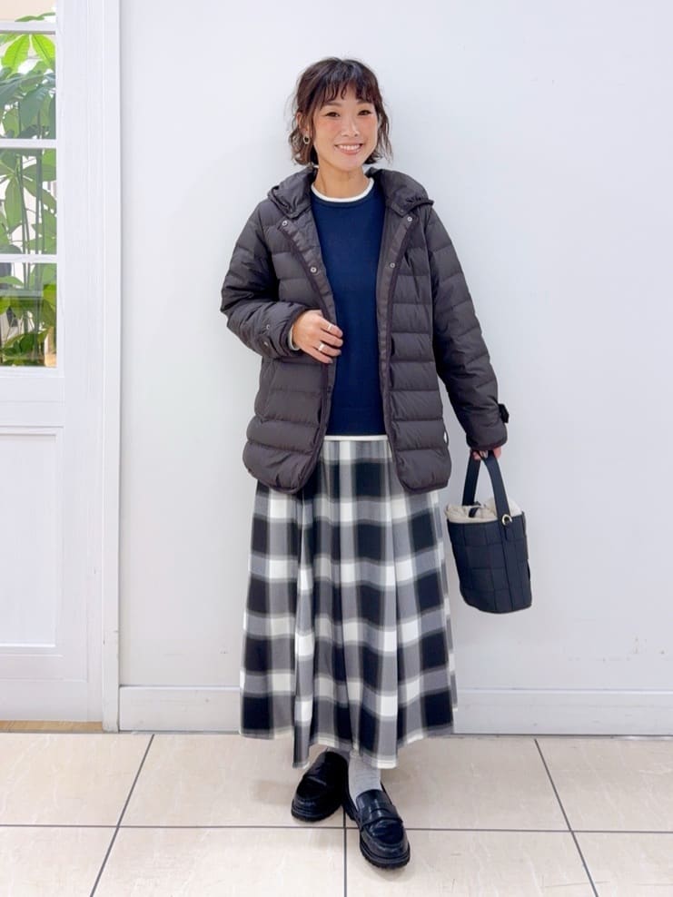 Osawaさんの「Dessin｜【撥水・2WAY】ミュラーダウンコートミドル丈」を使ったコーディネート