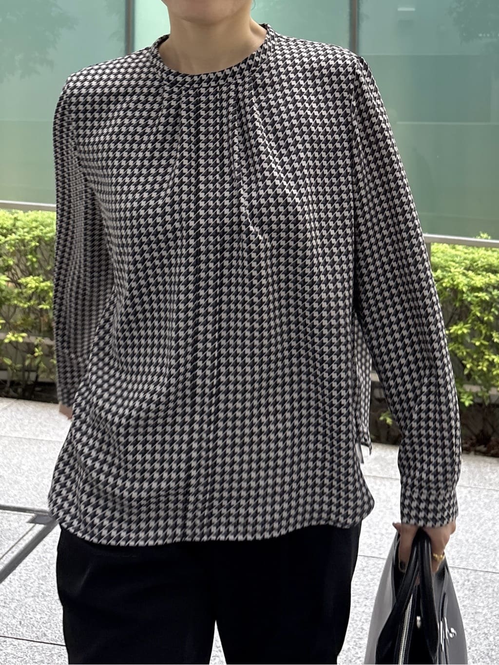 kotakiさんの「INDIVI｜【通勤／オフィス】タックジョーゼットブラウス」を使ったコーディネート