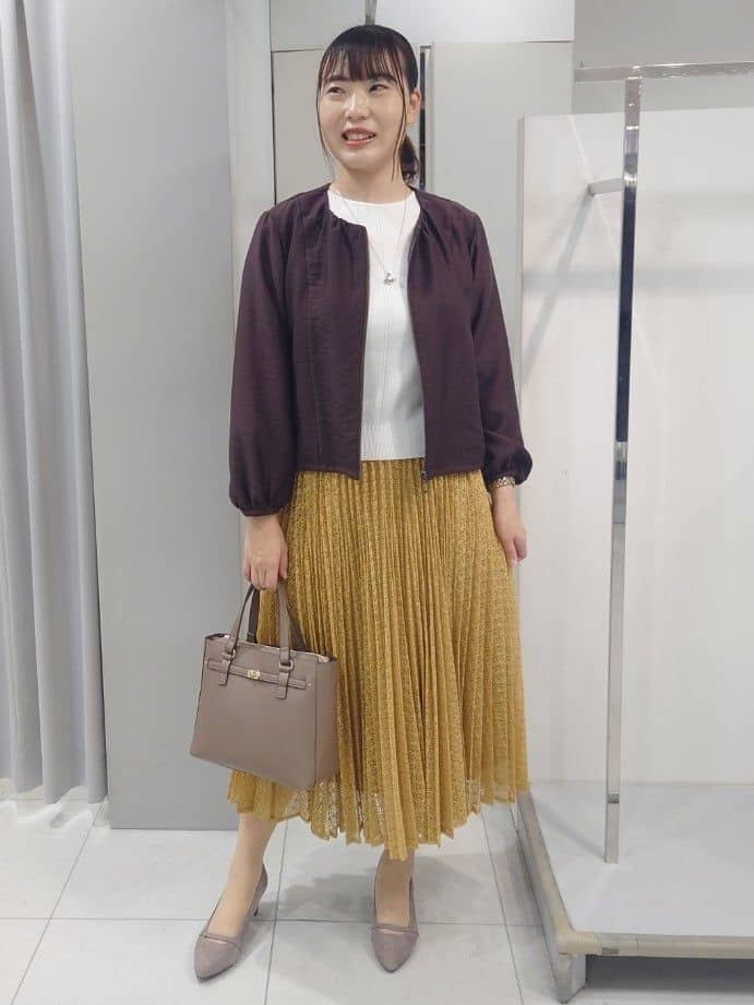 AZUSAさんの「Reflect｜【ライトアウター／ゆったり羽織れる／気軽な羽織りに◎】ライトブルゾン」を使ったコーディネート