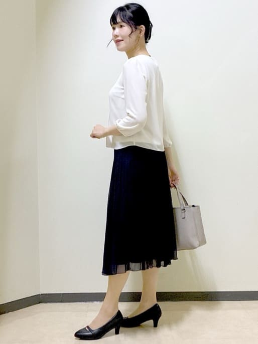  beni_gingerさんの「Reflect｜【SS-4Lサイズ】ピンタック&times;スカラレースブラウス」を使ったコーディネート