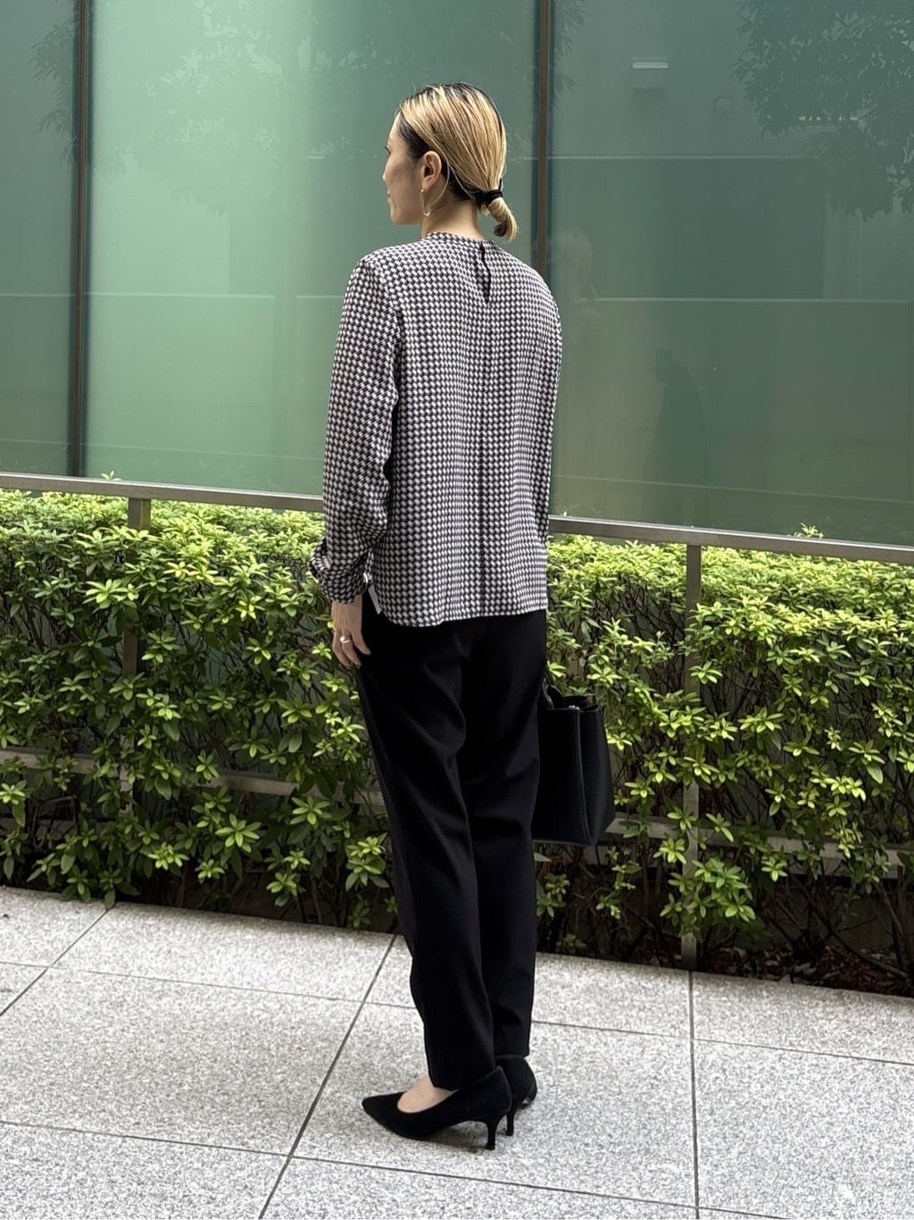 kotakiさんの「INDIVI｜【通勤／オフィス】タックジョーゼットブラウス」を使ったコーディネート