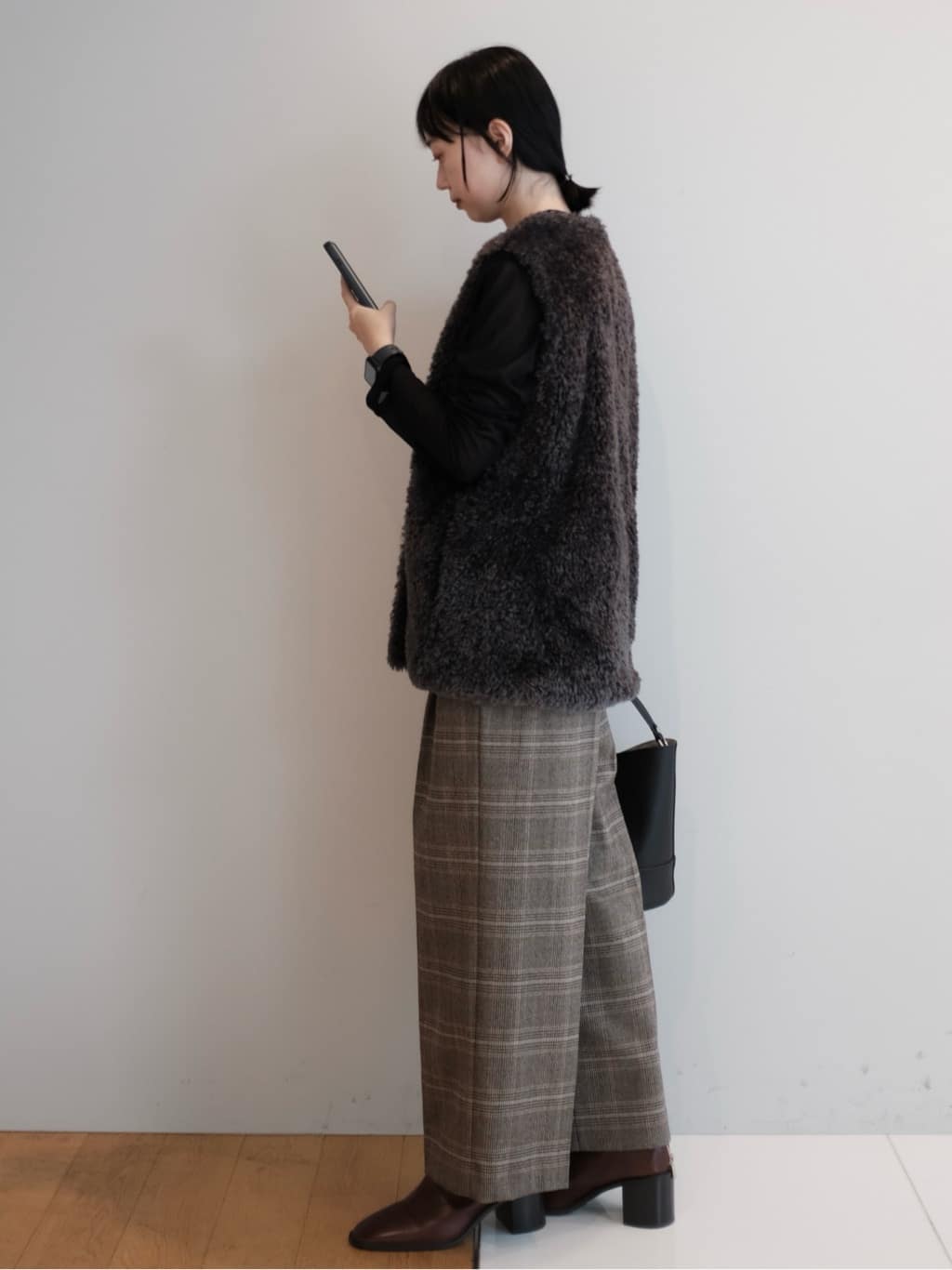 Kishimotoさんの「DRESSTERIOR｜◆エコファージレ」を使ったコーディネート