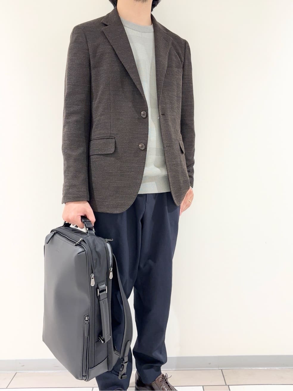 及川さんの「TAKEO KIKUCHI｜【Sサイズ～】ラッセルメッシュ ジャケット」を使ったコーディネート