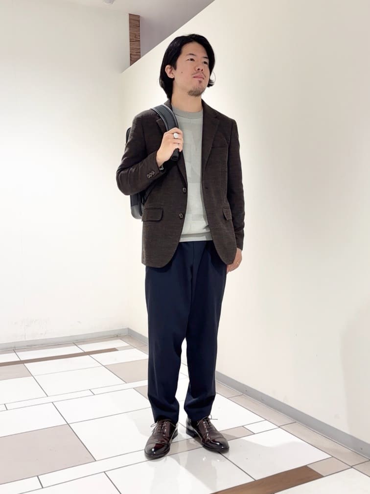 及川さんの「TAKEO KIKUCHI｜【Sサイズ～】ラッセルメッシュ ジャケット」を使ったコーディネート