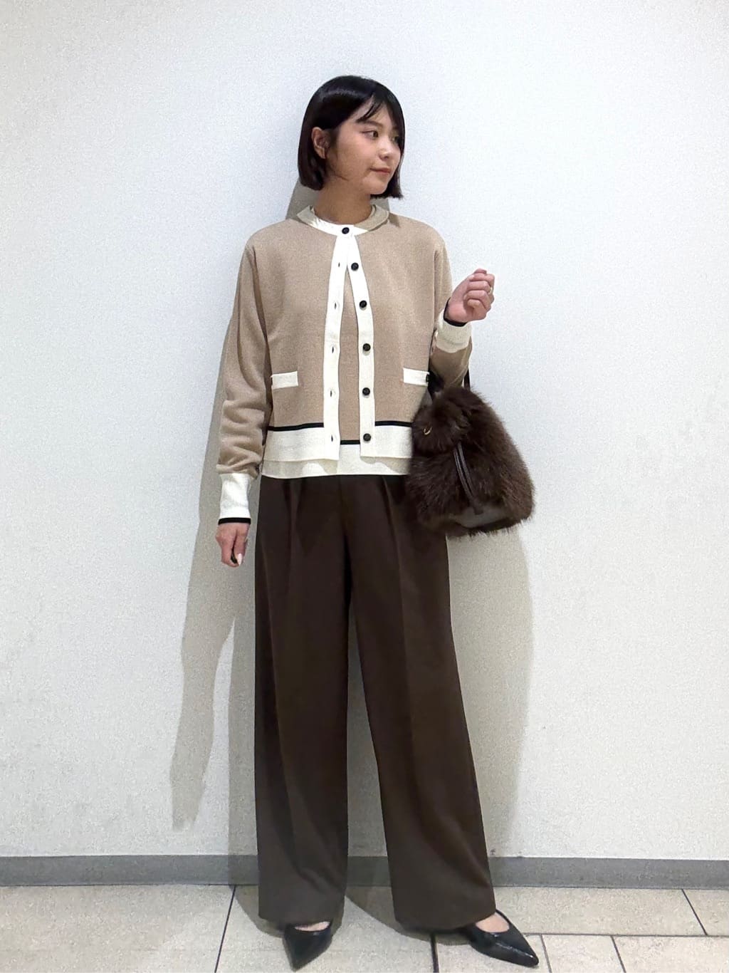 Itoさんの「UNTITLED｜【定番人気！】2Wayドロストフェイクファートート」を使ったコーディネート