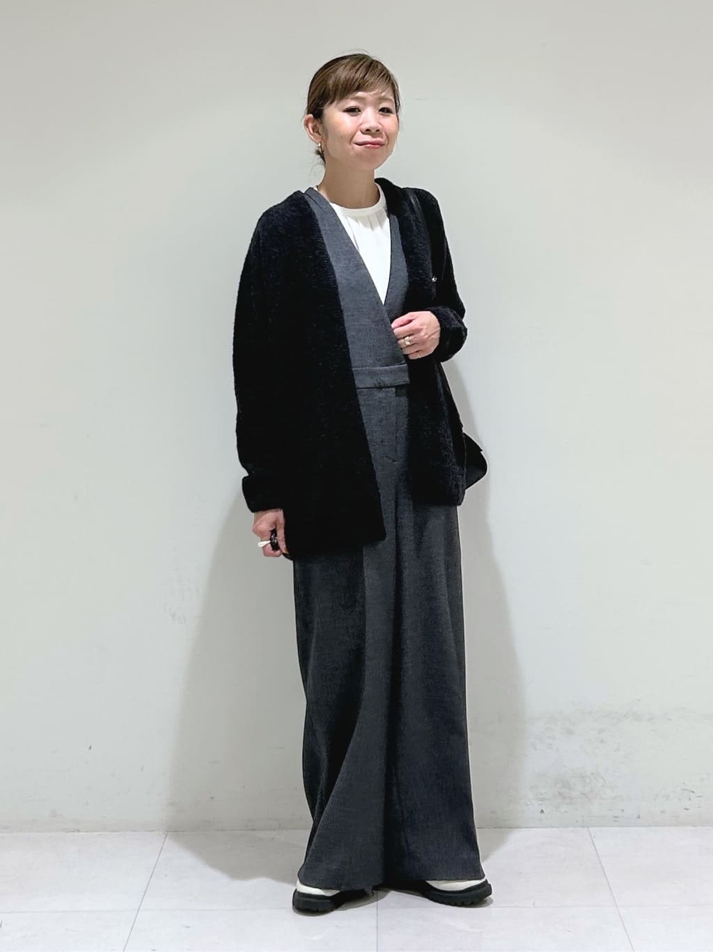 tsuyuさんの「INDIVI｜フラップスモールバッグ」を使ったコーディネート