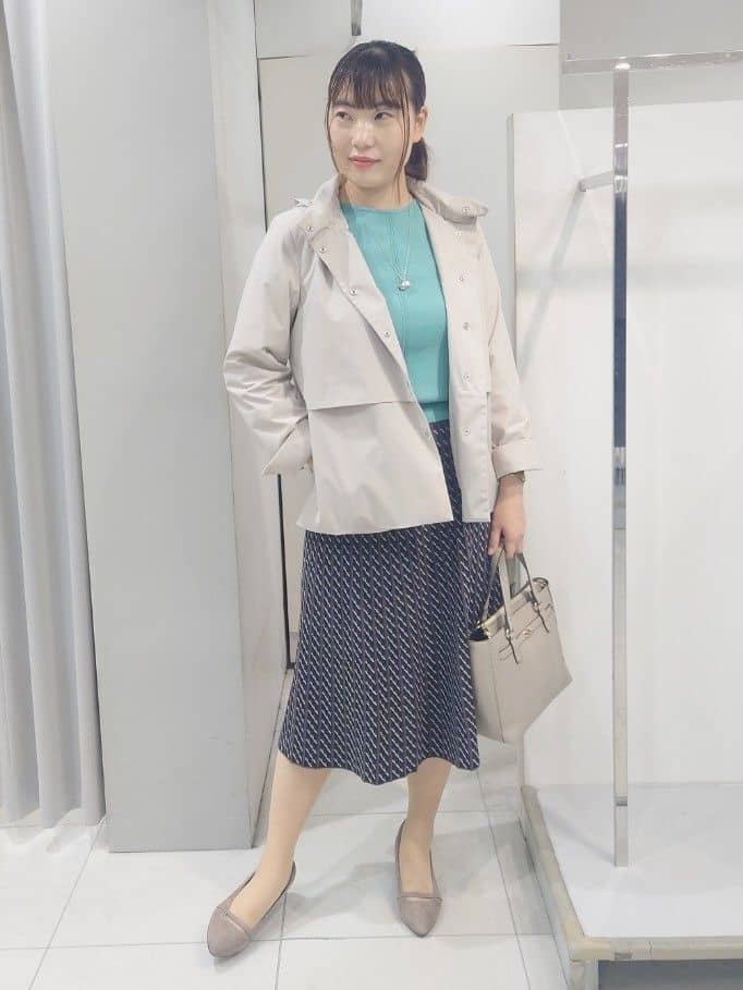 AZUSAさんの「Reflect｜【すっきり見え／フード取り外し可／通勤におすすめ◎】ライティアウター」を使ったコーディネート