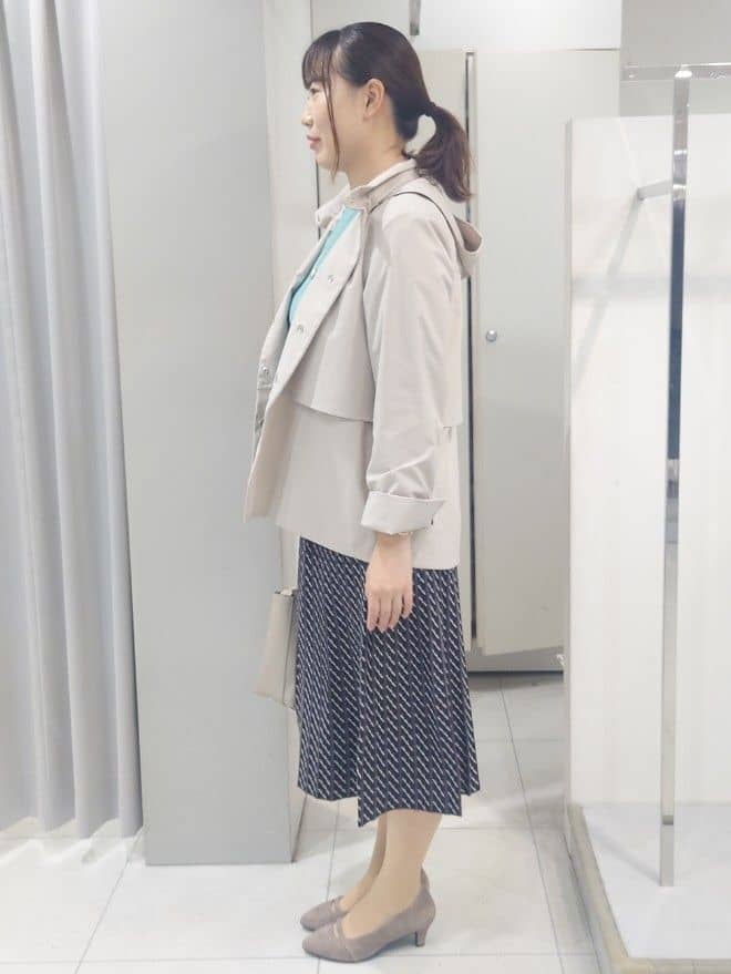 AZUSAさんの「Reflect｜【すっきり見え／フード取り外し可／通勤におすすめ◎】ライティアウター」を使ったコーディネート